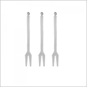 Garfo Descartavel para Petisco Cristal Strawplast